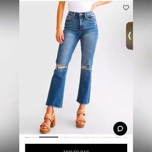 BKE BILLIE STRAIGHT LEG DENIM